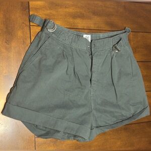 Urban Outfitters Olive Cargo Shorts